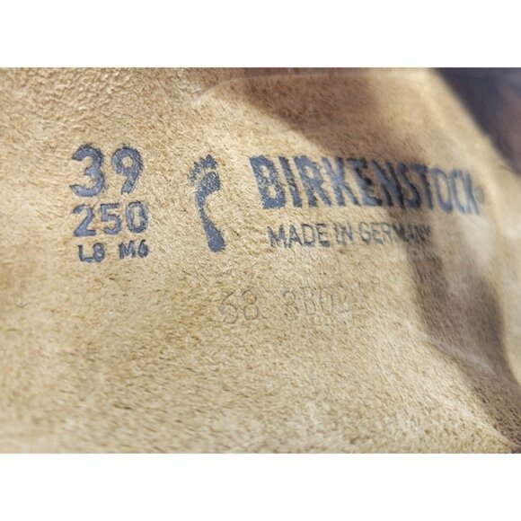 Birkenstock Catalina Unisex Size EU 39 US L8 M6 Black Slip On Slide Sandals - Picture 9 of 10